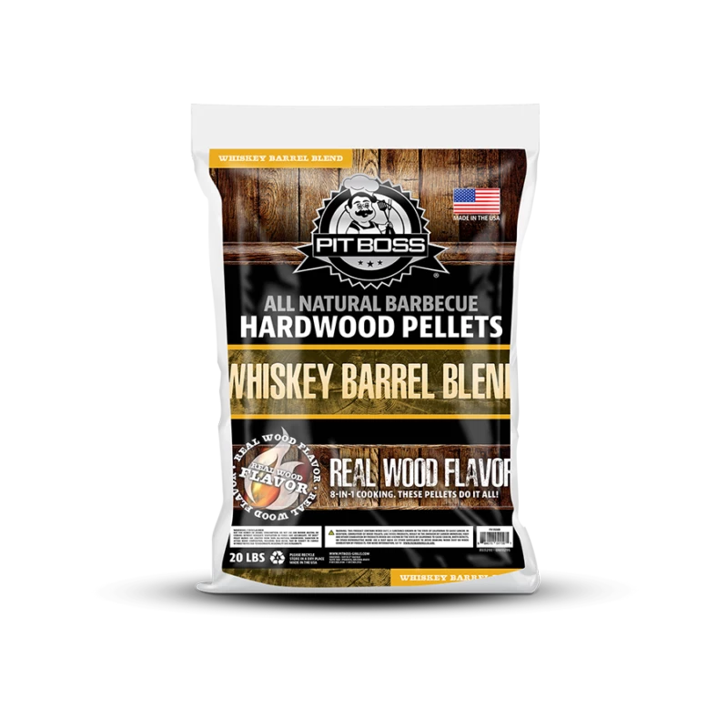 Pit Boss Whisky Barrel Blend Wood Pellets 9KG 3 Stk 4 Pit Boss Whisky Barrel Blend Wood Pellets 9KG 3 Stk - Bilde 2
