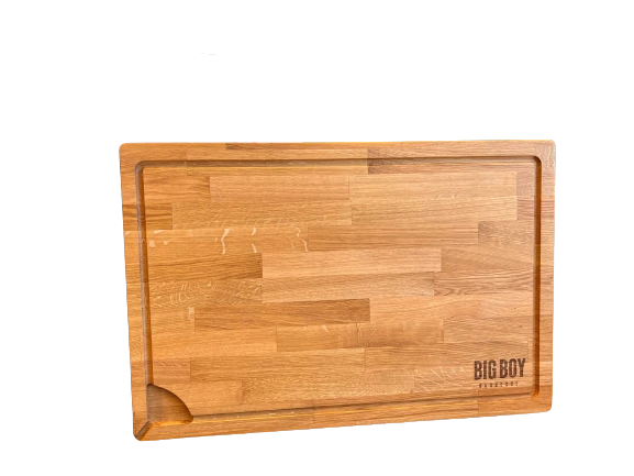 Big Boy BBQ Skjærefjøl Eik 75x50x3cm 3 Big Boy BBQ Skjærefjøl Eik 75x50x3cm