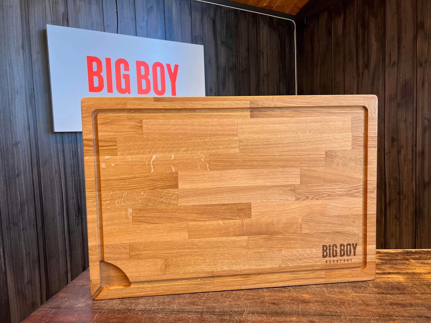 Big Boy BBQ Skjærefjøl Eik 75x50x3cm 5 Big Boy BBQ Skjærefjøl Eik 75x50x3cm - Bilde 3