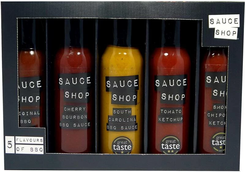 Sauce Shop BBQ Sauce Gift Box 3 Sauce Shop BBQ Sauce Gift Box