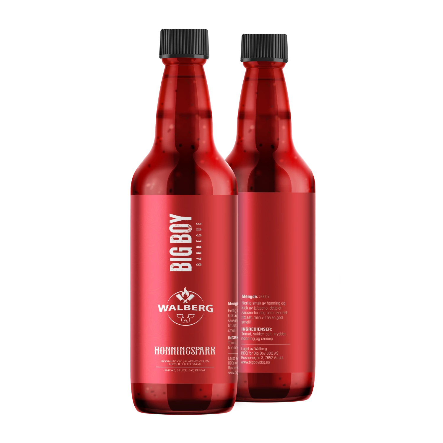 Big Boy BBQ Honningspark BBQ Saus 500ml 5 Big Boy BBQ Honningspark BBQ Saus 500ml - Bilde 3