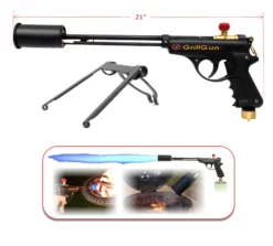 Grillblazer GrillGun -Camp Chef Salgsbutikk GrillGunBasicwithDimensions Rev1