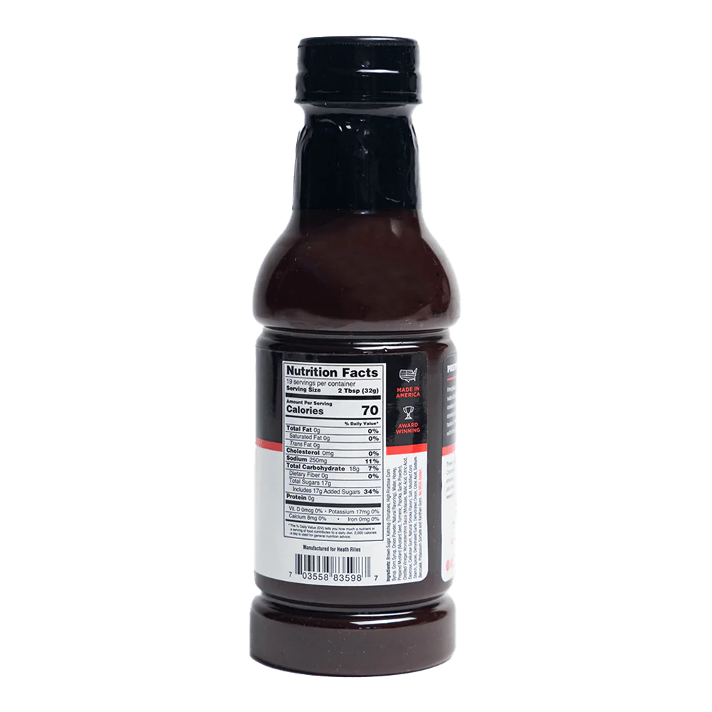 Heat Riles Sweet BBQ Sauce 473ml 4 Heat Riles Sweet BBQ Sauce 473ml - Bilde 2
