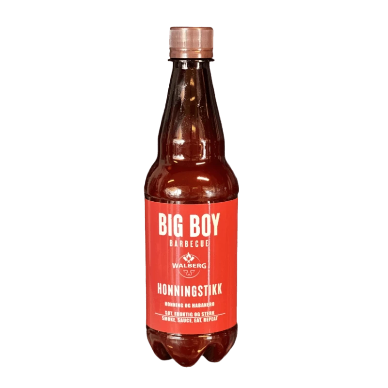 Big Boy BBQ Honningstikk BBQ Saus 500ml 3 Big Boy BBQ Honningstikk BBQ Saus 500ml