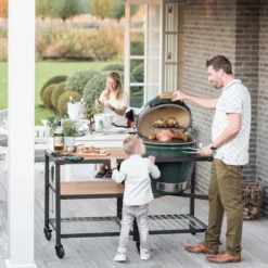 Big Green Egg Kamado XL Frame Pakke -Camp Chef Salgsbutikk big green egg egg komplet grillsaet bgeframepaklarge 38798 2 1
