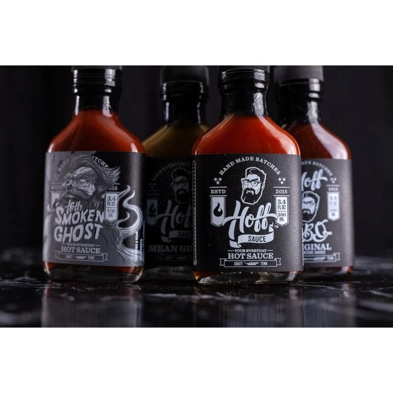 Hoff & Pepper Hot Sauce 4-pack 100ml 5 Hoff & Pepper Hot Sauce 4-pack 100ml - Bilde 3
