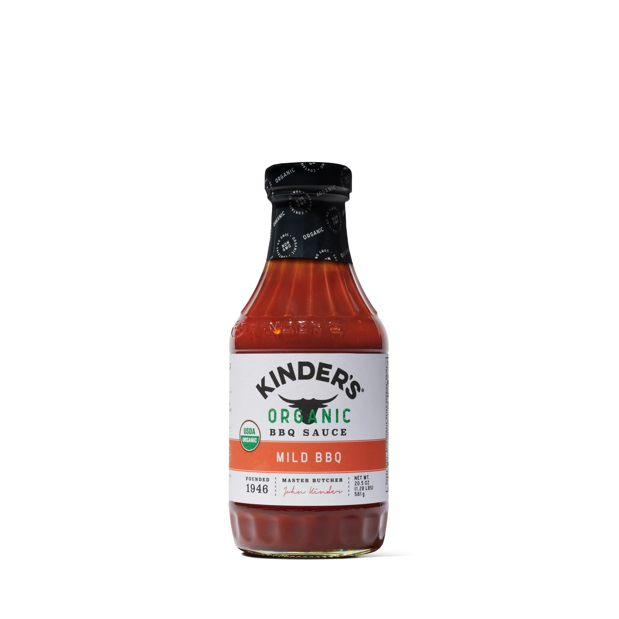 Kinder`s Organic Mild BBQ Sauce 560ml 3 Kinder`s Organic Mild BBQ Sauce 560ml