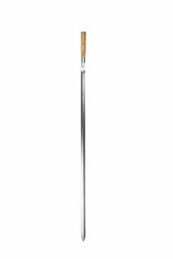 Forged Churrasco Olive Skewer V-Shape 70cm