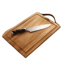 Skjærebrett Napoleon Med Kniv Trefarget