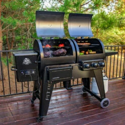 Pit Boss 1230 G Navigator Pellets Smoker Og Gassgrill Kampanje Pakke -Camp Chef Salgsbutikk pit boss navigator 1230 milj1 kvad 2084 h57ff0587