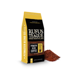 RUFUS TEAGUE Smoke-Roasted Java – Pitmaster Blend Coffee 340g