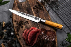 Forged Olive Carving Knife -Camp Chef Salgsbutikk preview OliveVlees SF 5