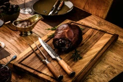 Forged Olive Carving Knife -Camp Chef Salgsbutikk preview OliveVlees SF 9