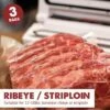 UMAi Dry Aging Bags Ribeye And Striploin -Camp Chef Salgsbutikk ribeye3 480x