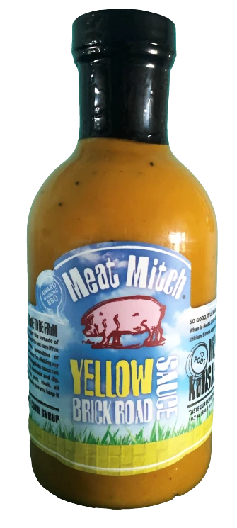 Meat Mitch Yellow Brick Road Saus 590ml 3 Meat Mitch Yellow Brick Road Saus 590ml